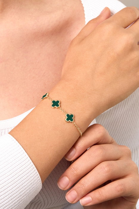 Heliophilia Silver Pulsera CBL9918 Dorada